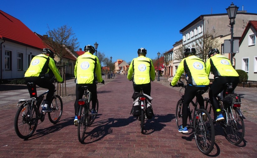 Przebieg trasy I Rajdu Rowerowego